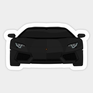 AVENTADOR BLACK Sticker